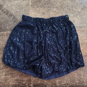 Sparkling Sequin Shorts